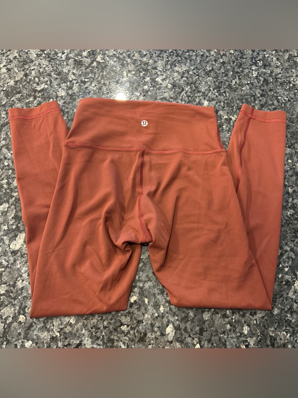 lululemon athletica Rust High-Rise wonder train Leggings